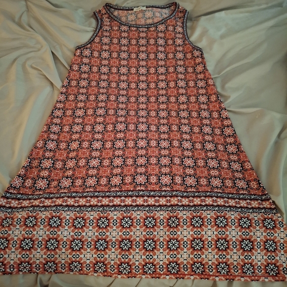 Max Studio Women's Paisley Print Sleeveless Scoop Neck Midi Sundress - Picture 3 of 6